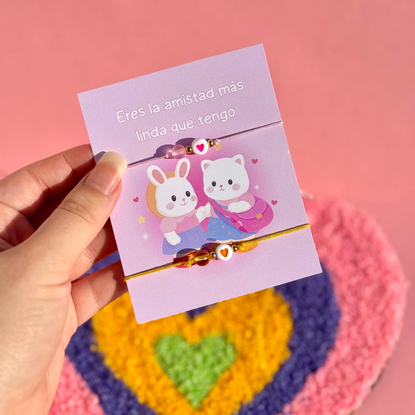 Pulseras mejores amigas ternurines