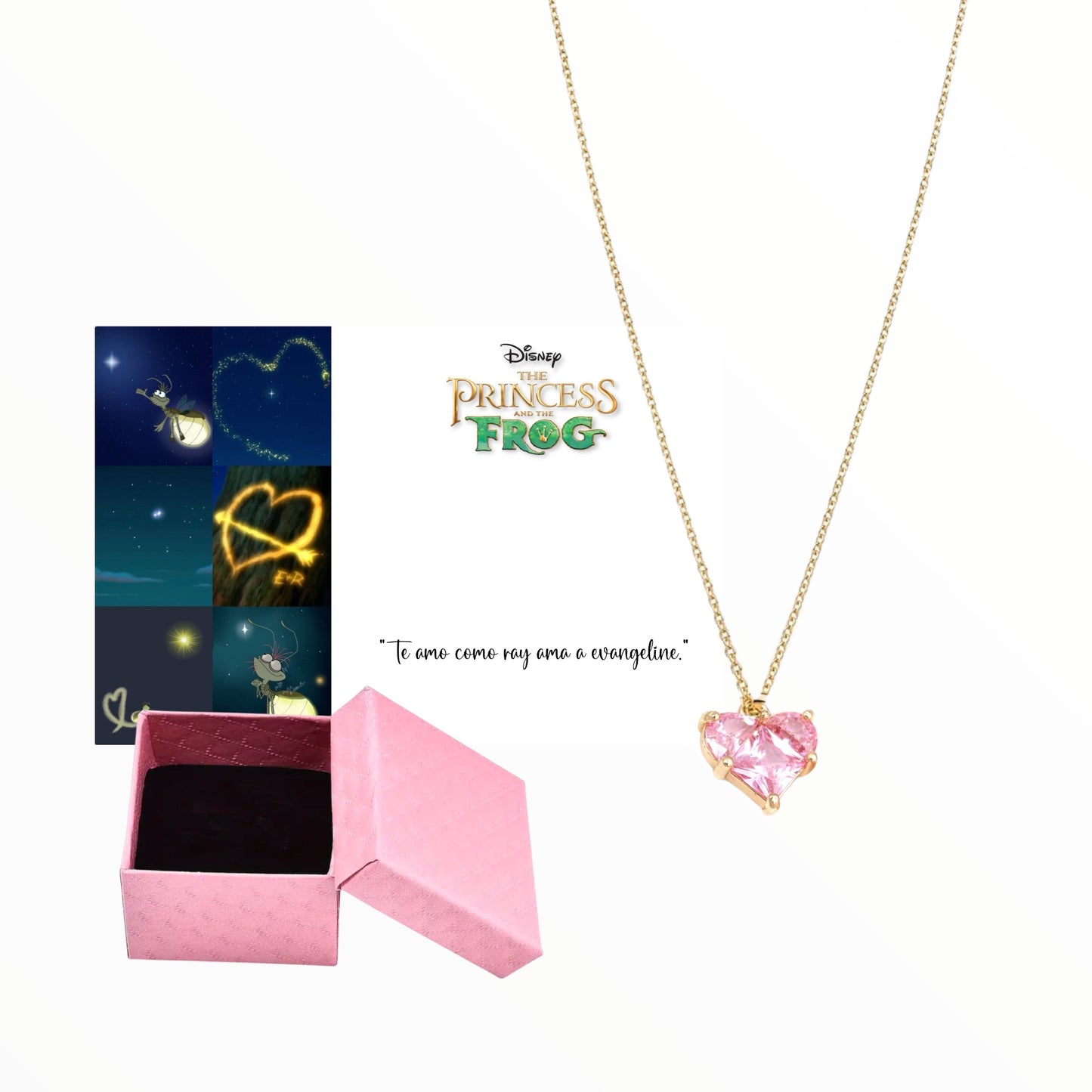 Collar Evangeline + caja regalo