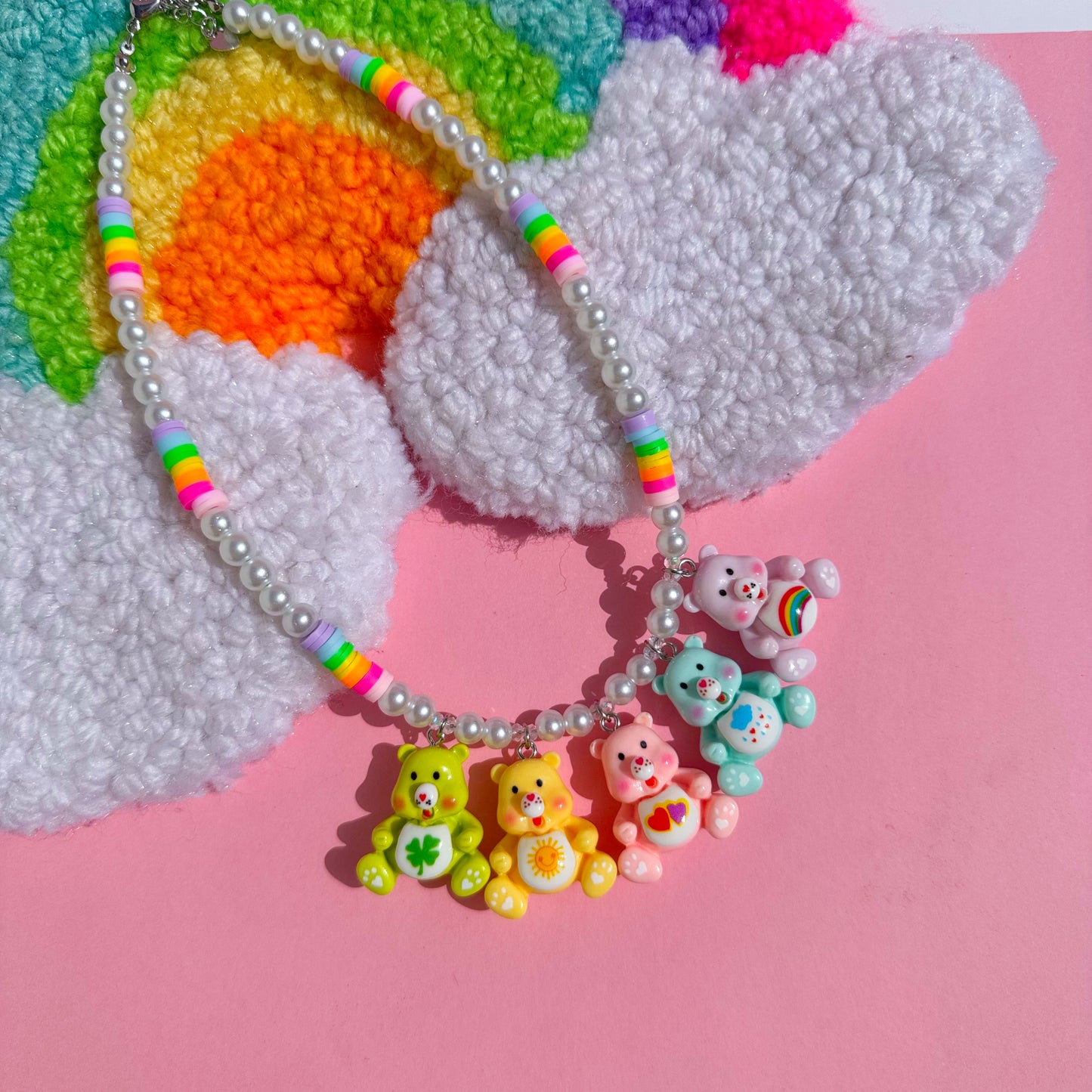 Collar Care bears rainbow