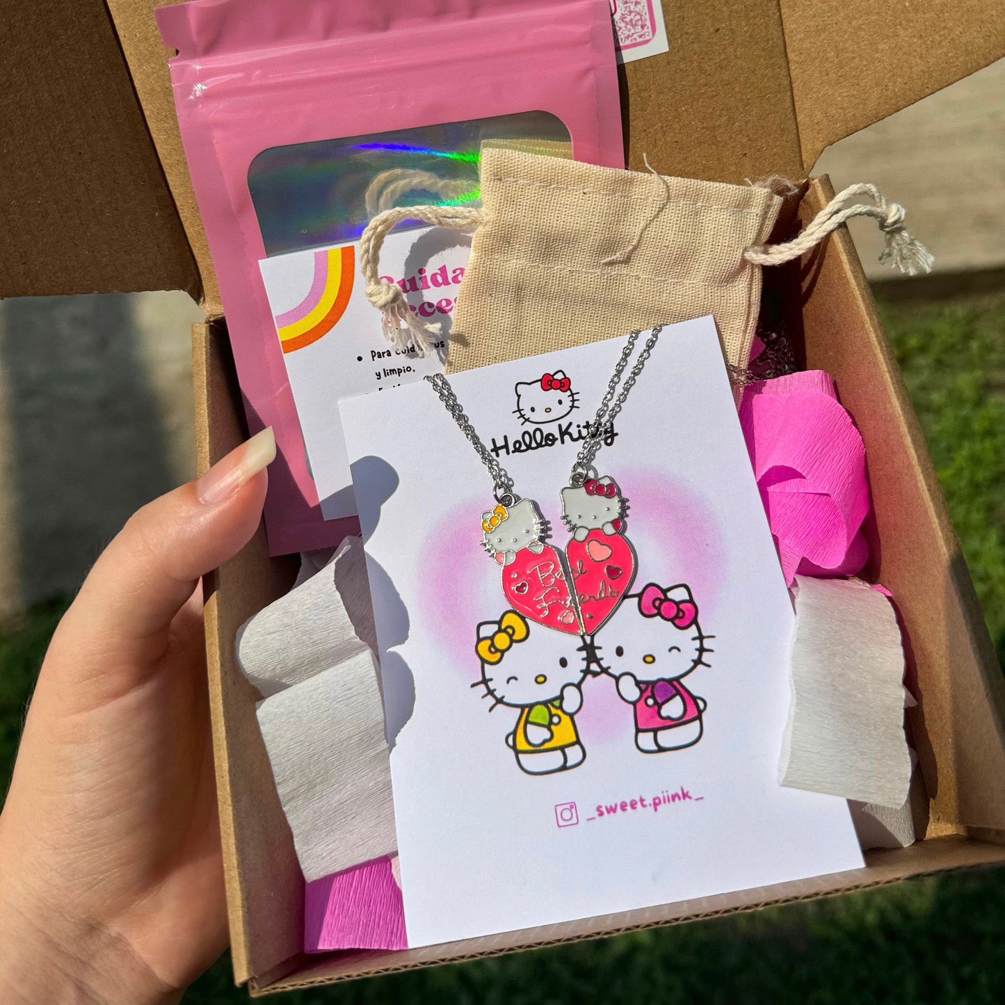 Set Collares Hello Kitty Bff