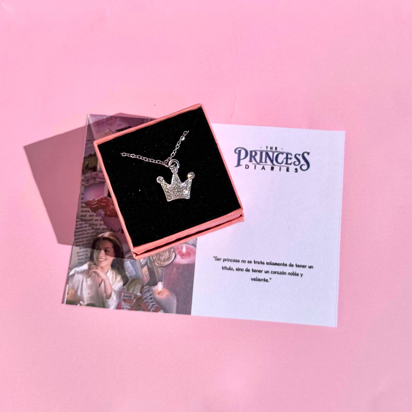 Collar The princess diaries + caja