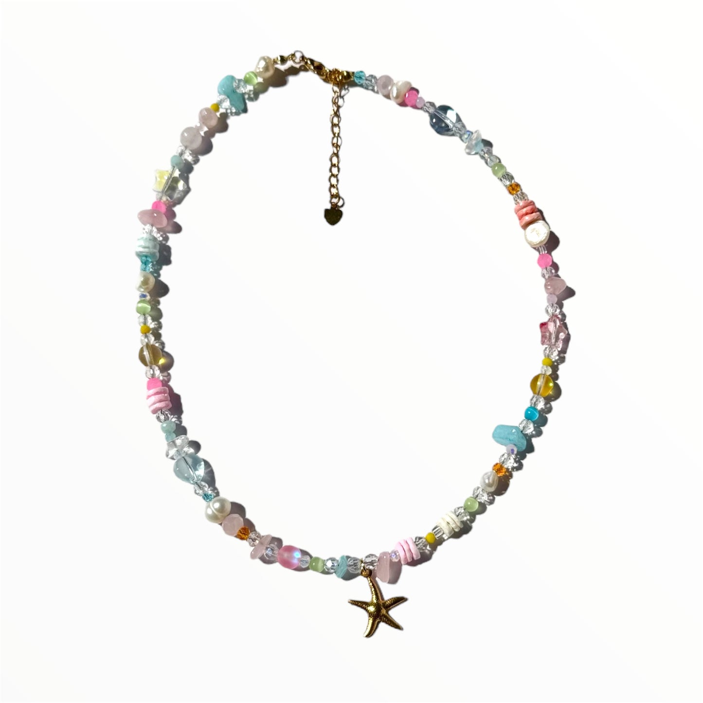 Collar Mermaid Star Charm