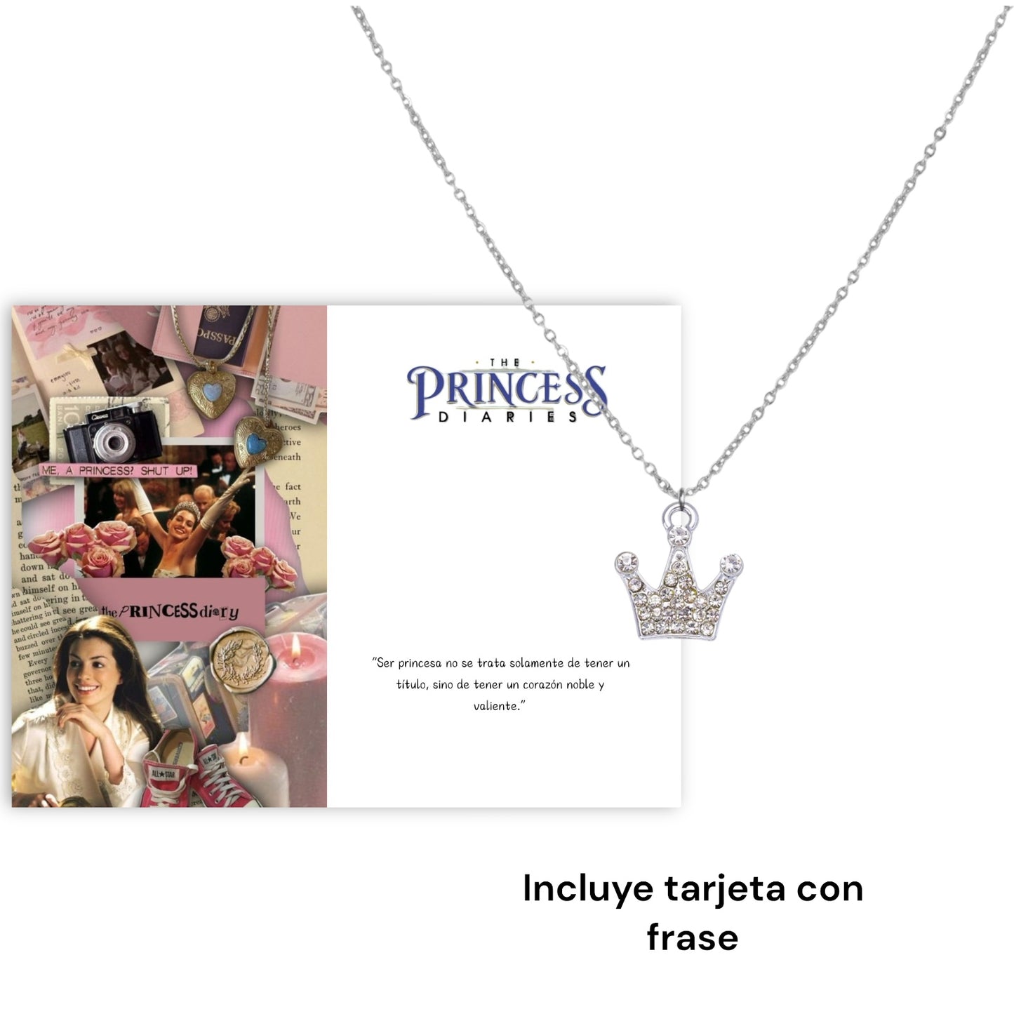 Collar The princess diaries + caja