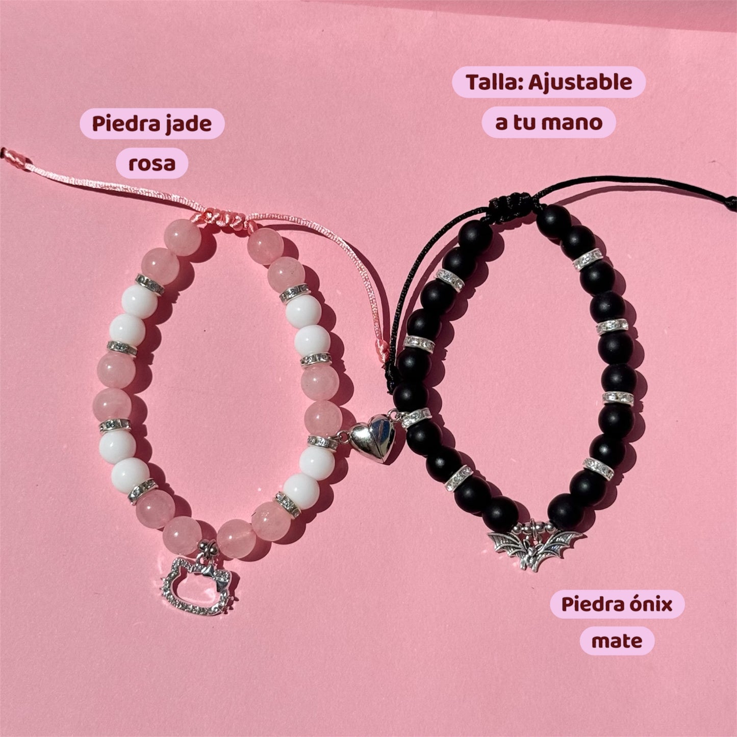 Pulseras Batman x Hello Kitty