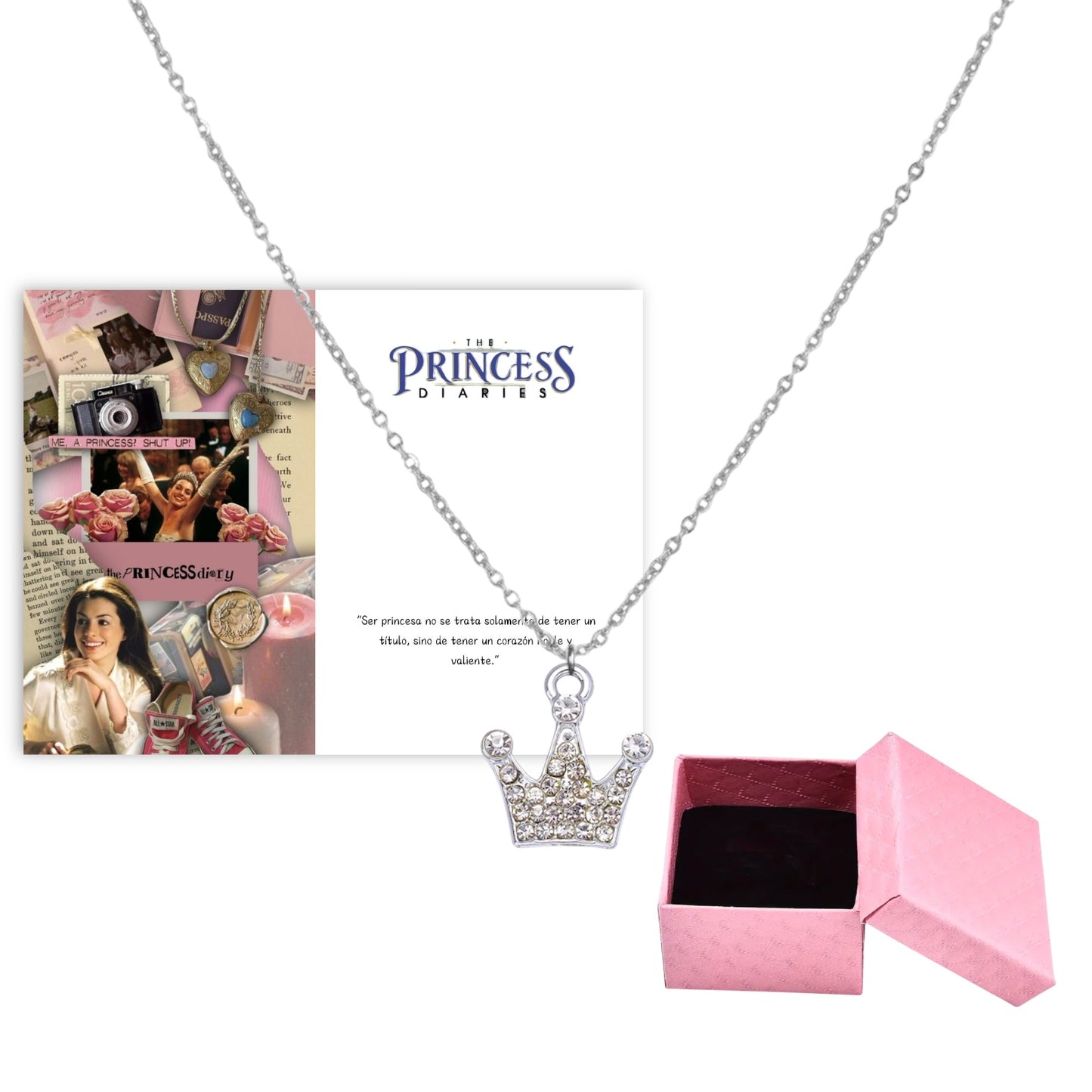 Collar The princess diaries + caja