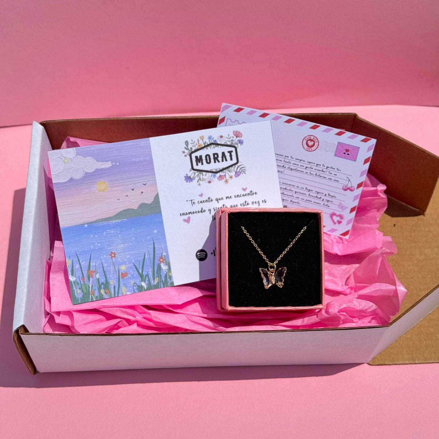 Collar Morat + cajita de regalo