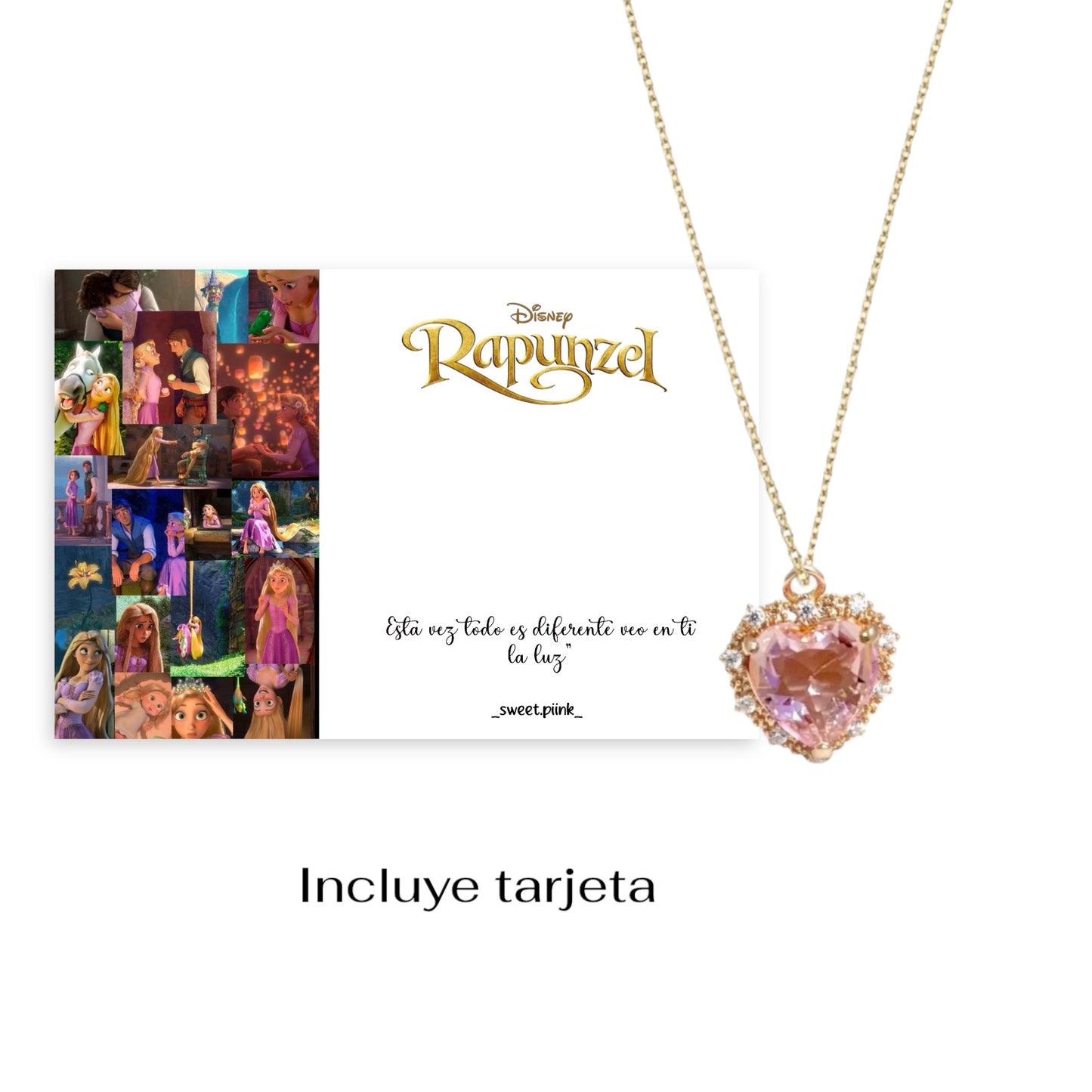 Collar Rapunzel Dream + caja de regalo