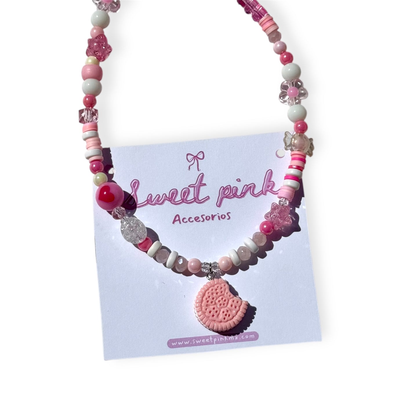 Collar Pink & Cream oreo