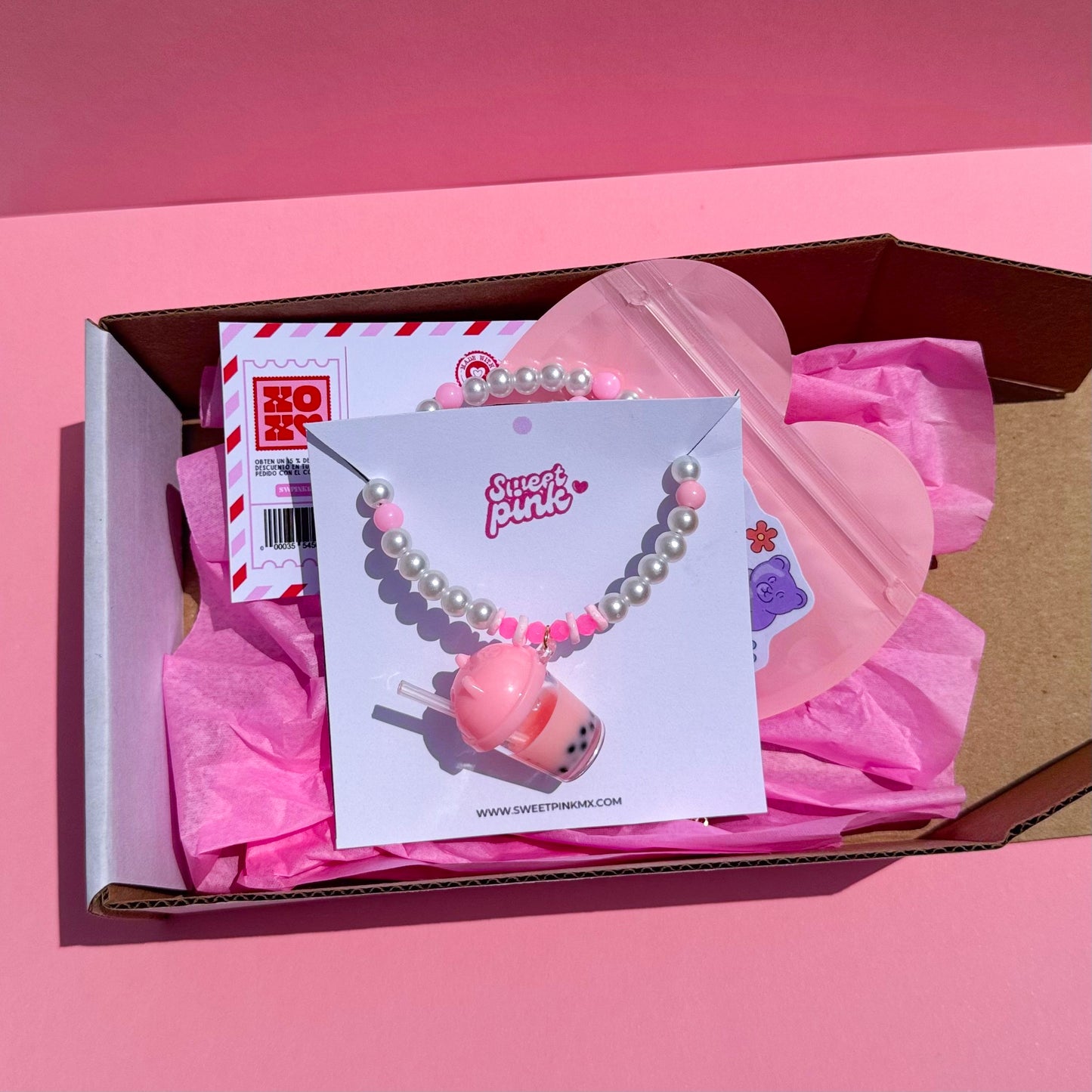 Collar Bubblegum Pink