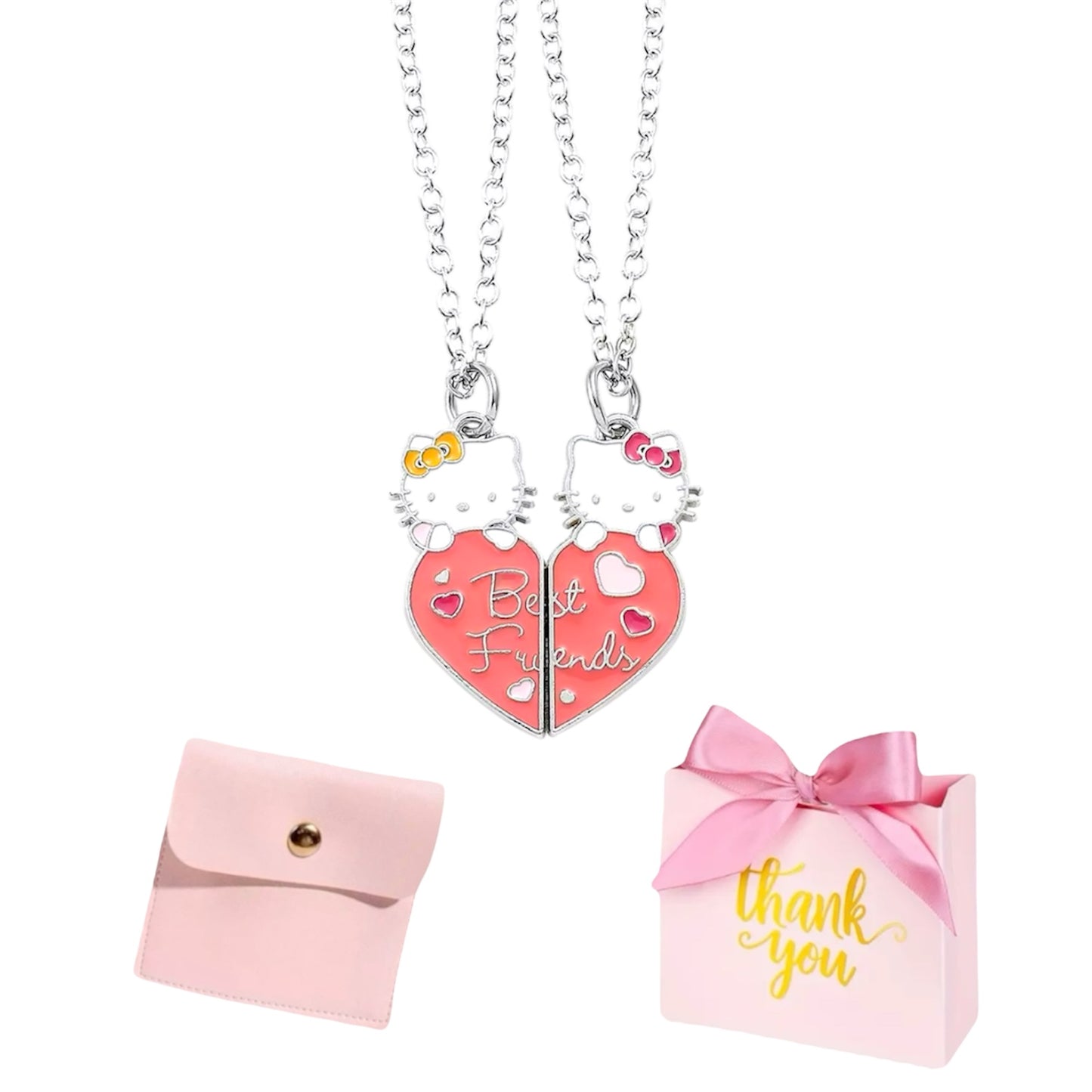 Set Collares Hello Kitty Bff