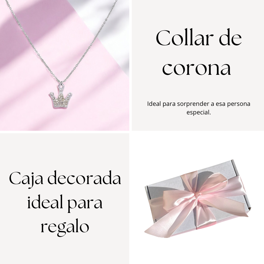 Collar Princess + caja de regalo