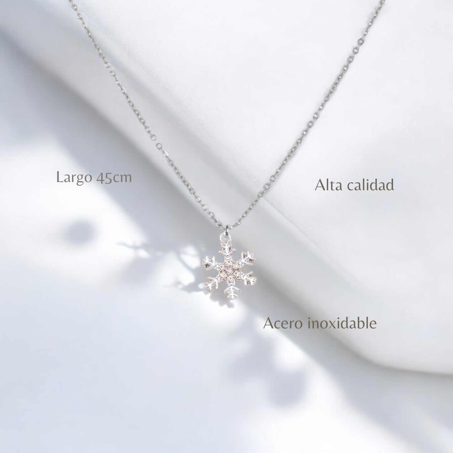 Collar Frozen Snowflake + caja regalo