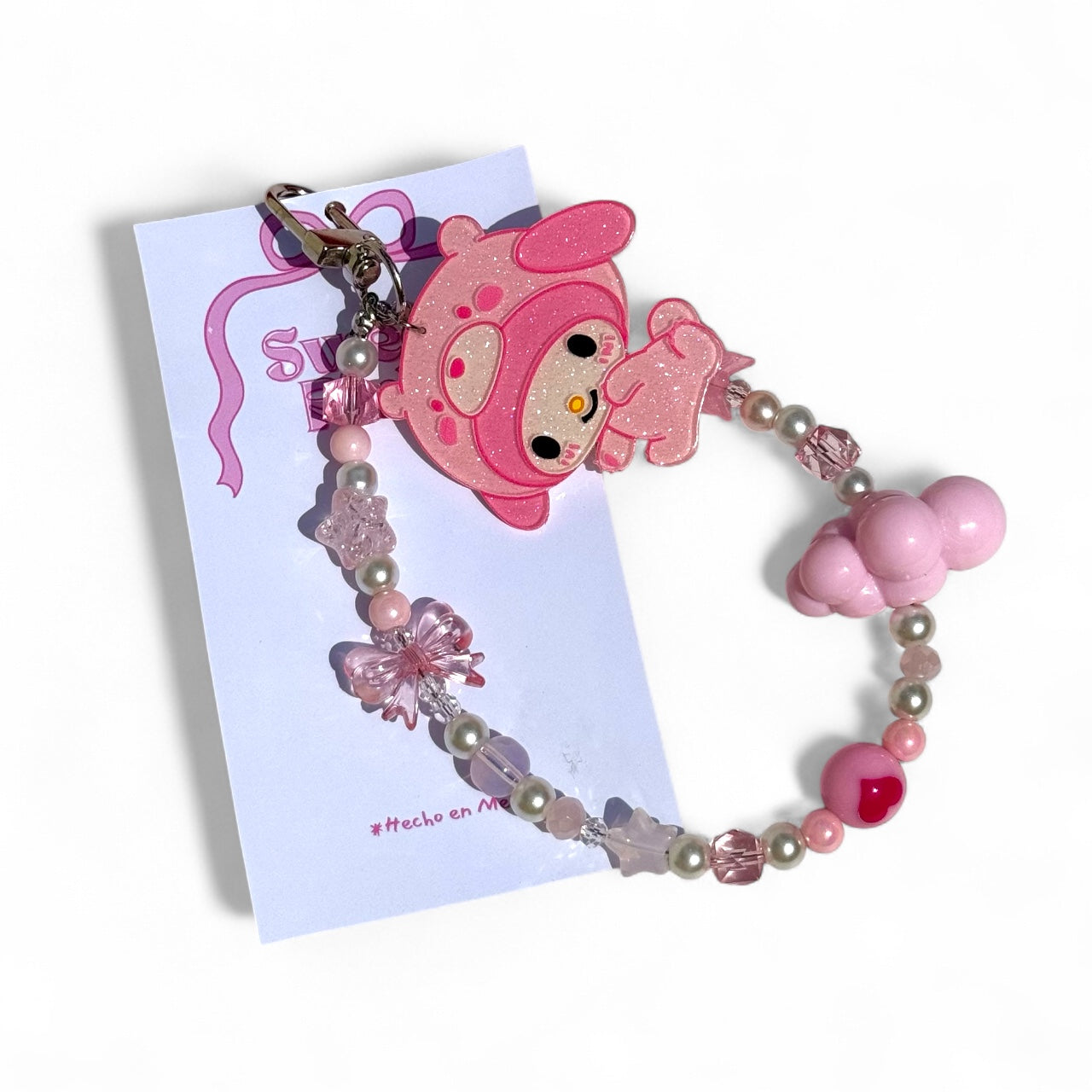 Cotton Pink Keycharm