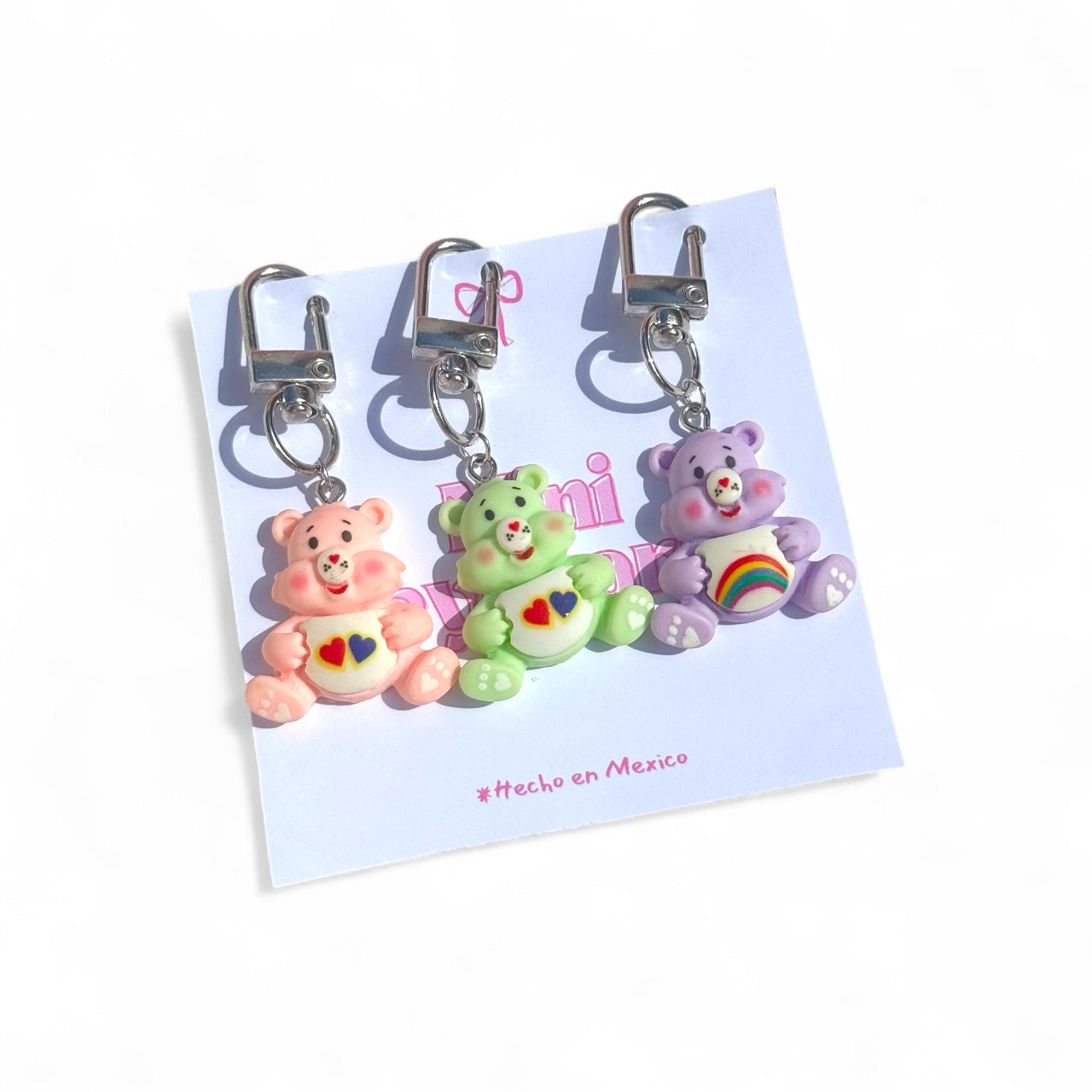 Honey Bears Mini keycharms- Pack 3