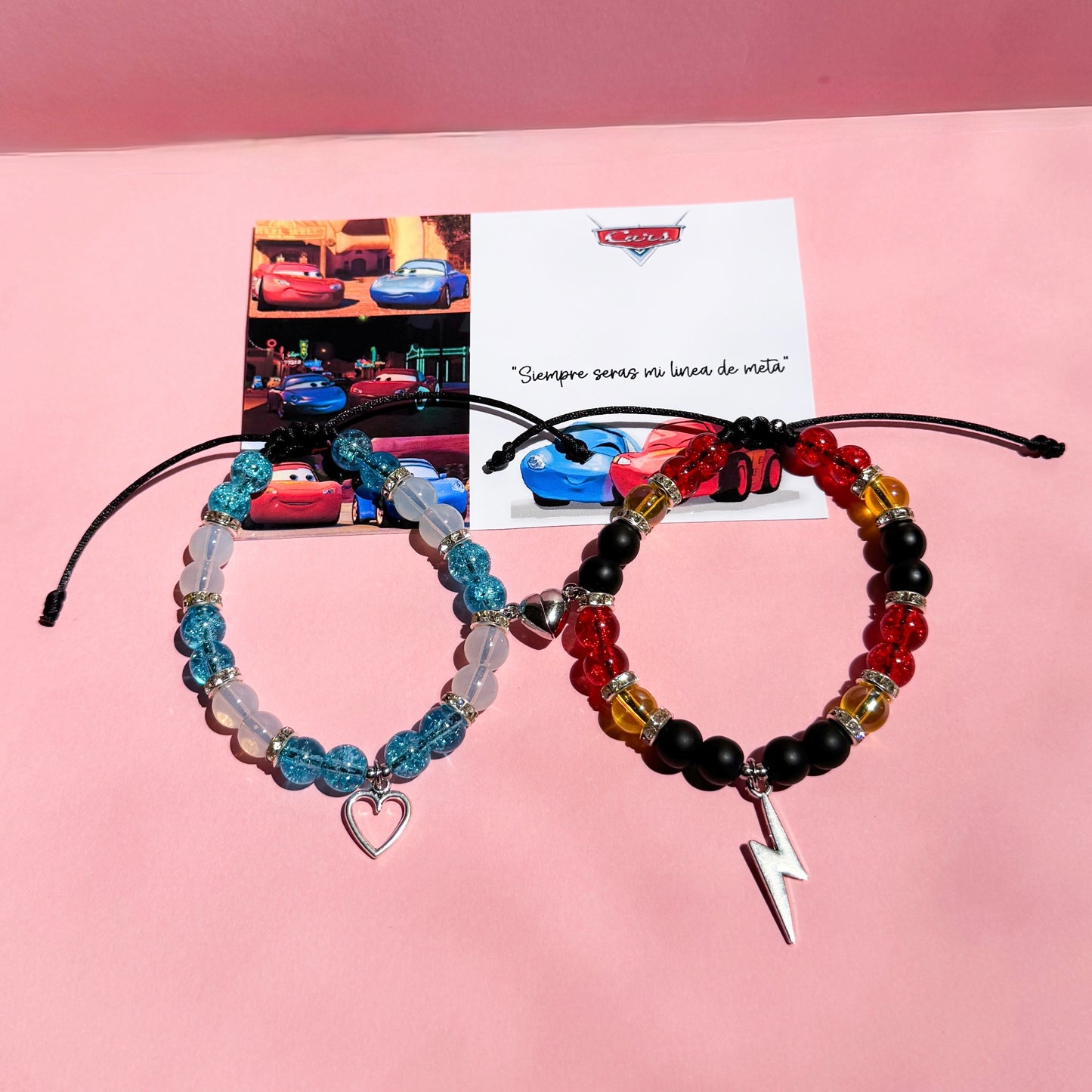 Set Pulseras Rayito y Sally Cars