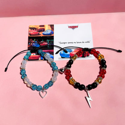 Set Pulseras Rayito y Sally Cars