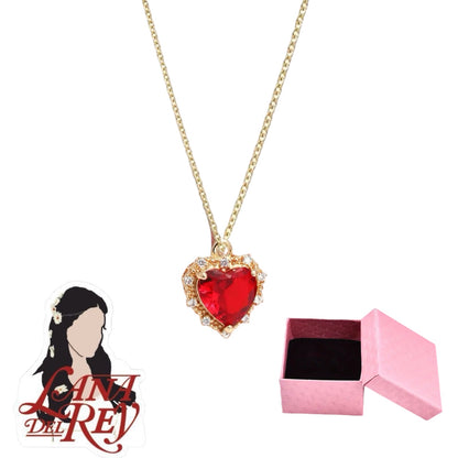 Collar Lana del Rey + caja