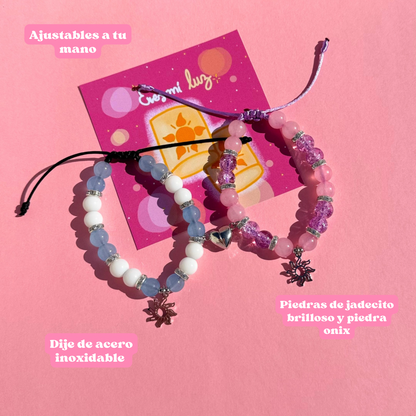 Pulseras de Rapunzel y Flynn + caja