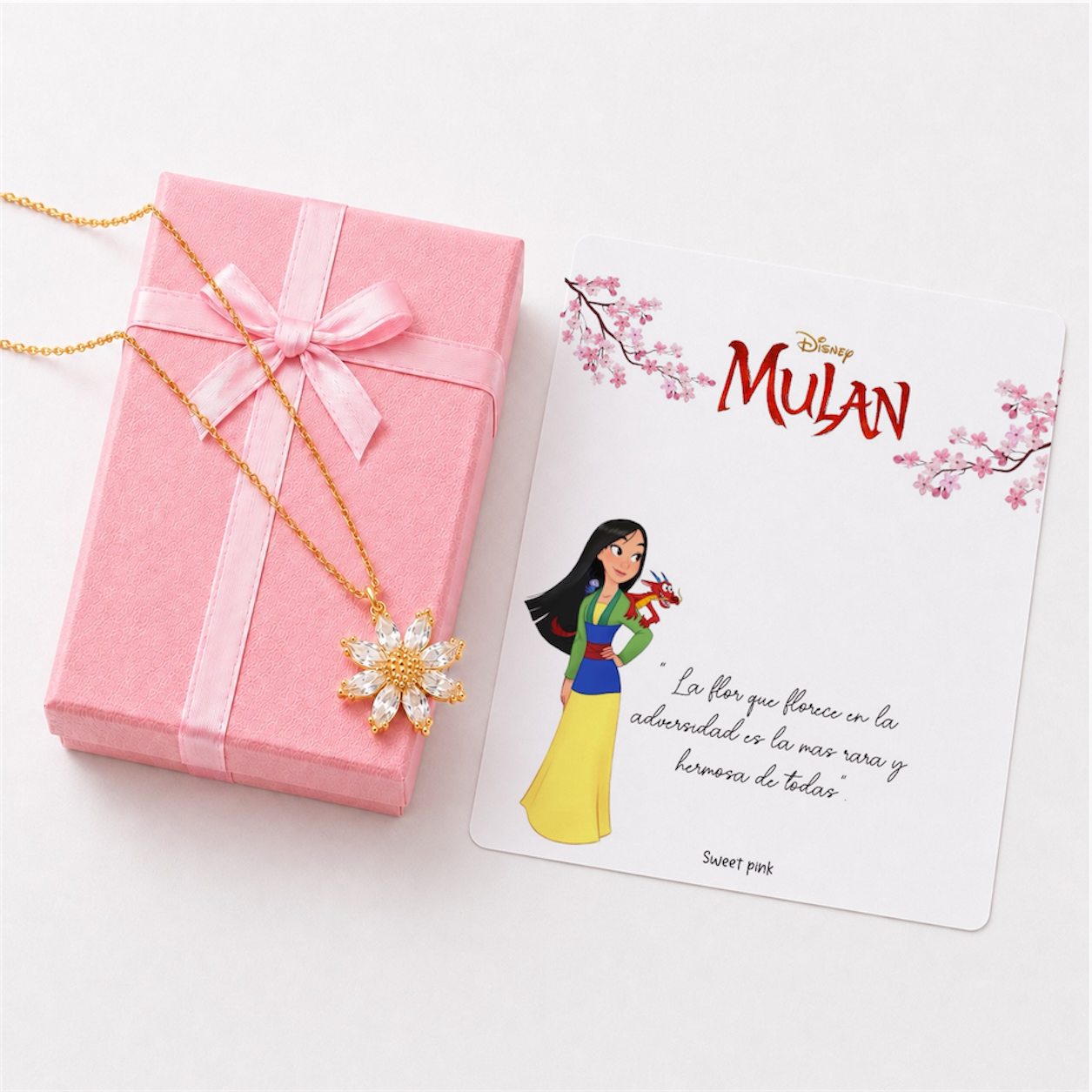 Cadena Princesa Mulan