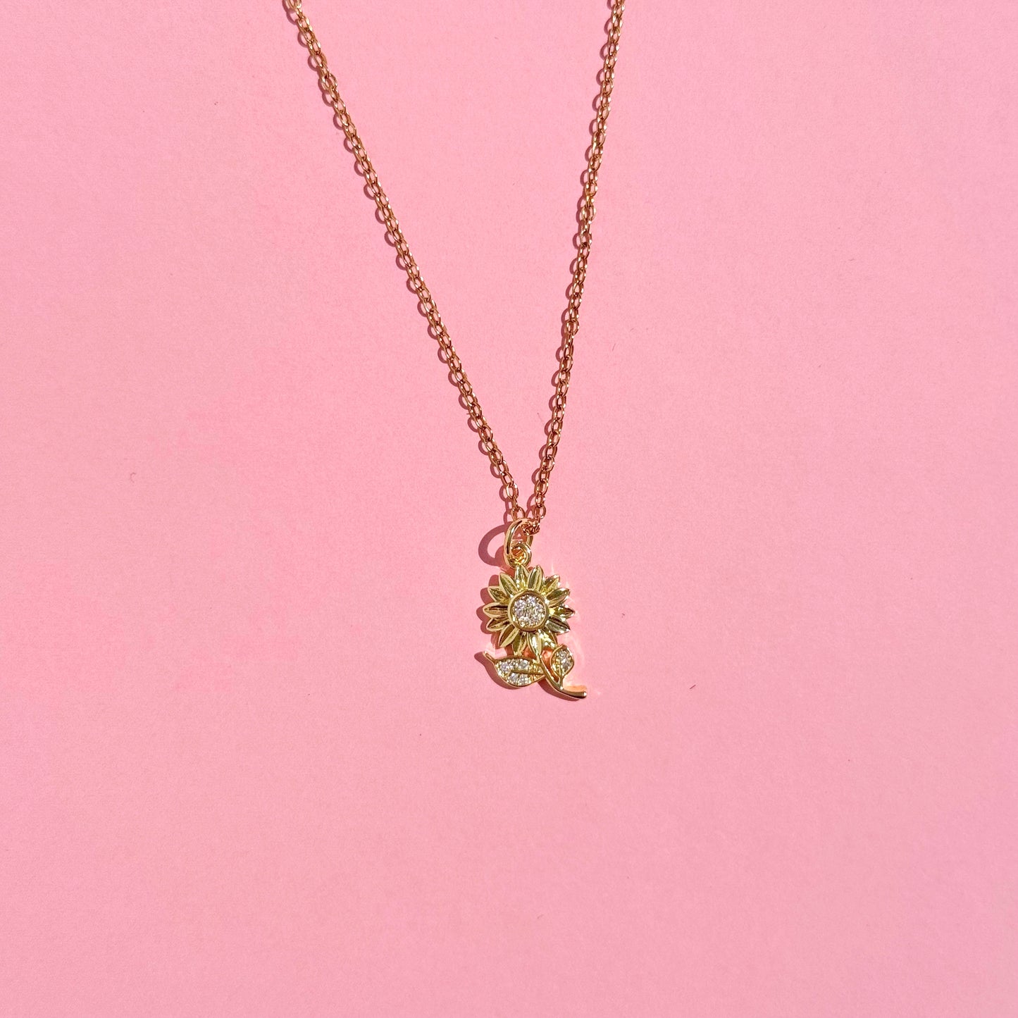 Collar floricienta + caja de regalo