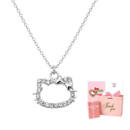 Cadena Hello kitty siempre estaré para ti
