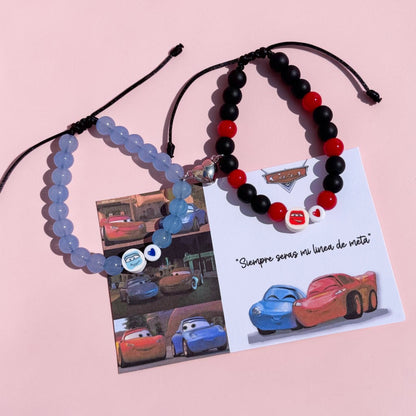 Set Pulseras Cars Para Parejas