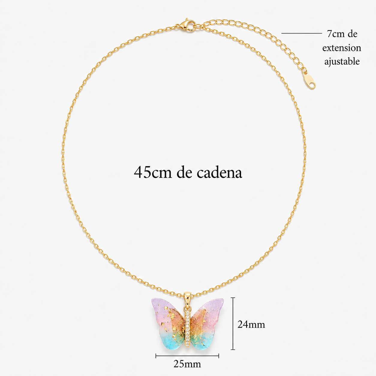 Collar Mariposa Barbie Fairytopia