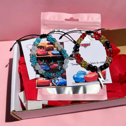 Set Pulseras Rayito y Sally Cars