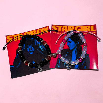 Set Pulseras Stars para parejas