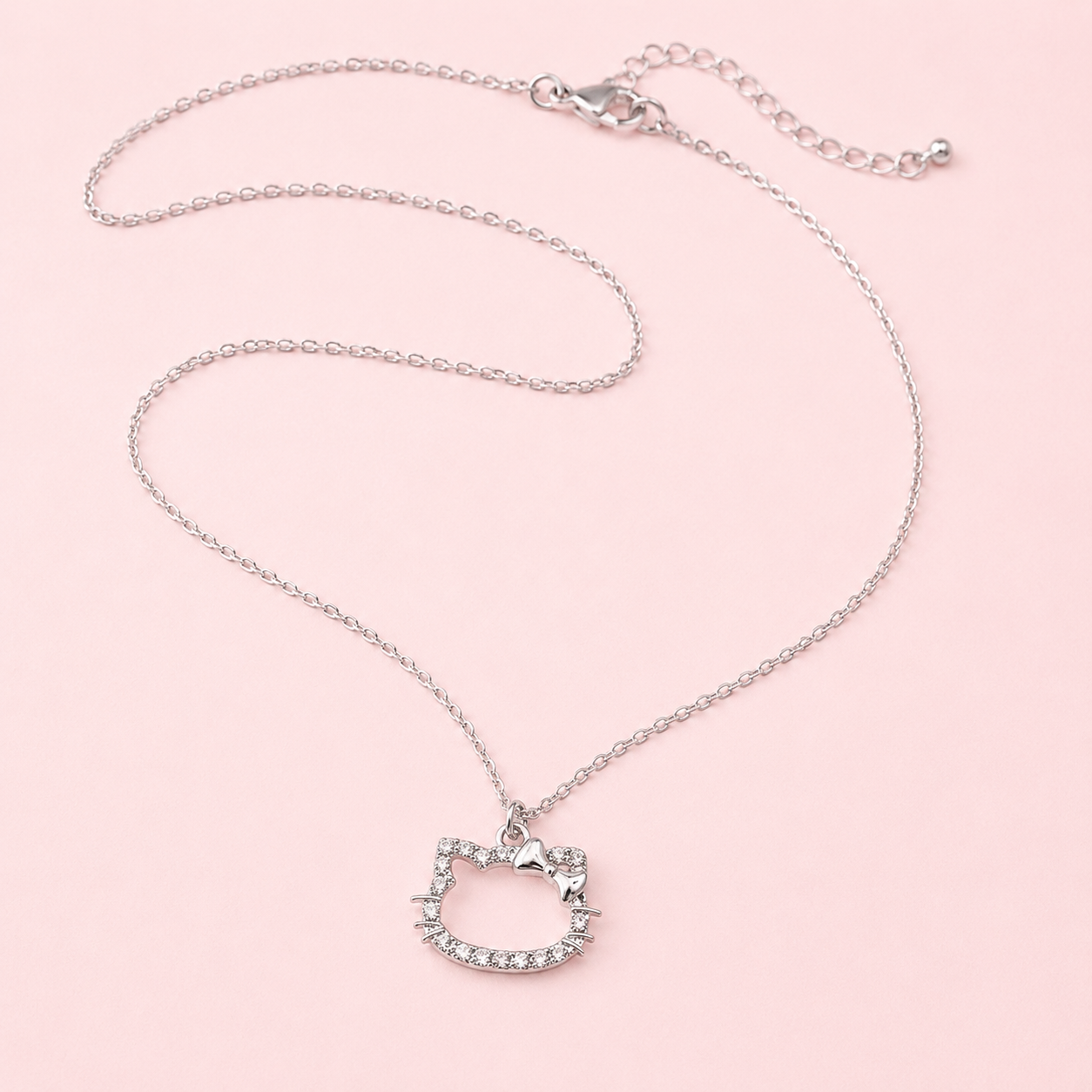 Cadena Hello kitty siempre estaré para ti