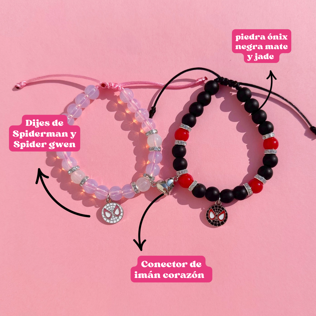 Duo Pulseras Spiderman Into Spiderverse