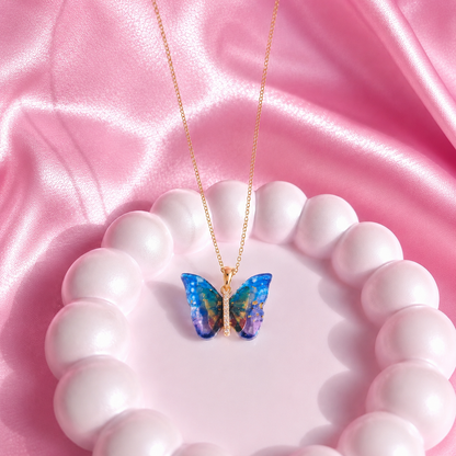 Collar Mariposa Barbie Mermaidia