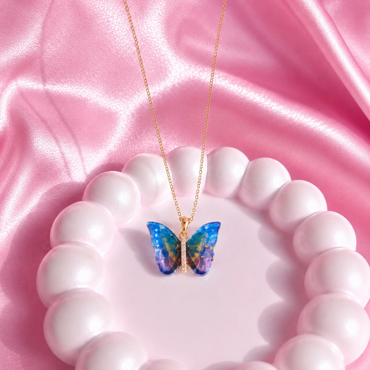 Collar Mariposa Barbie Mermaidia