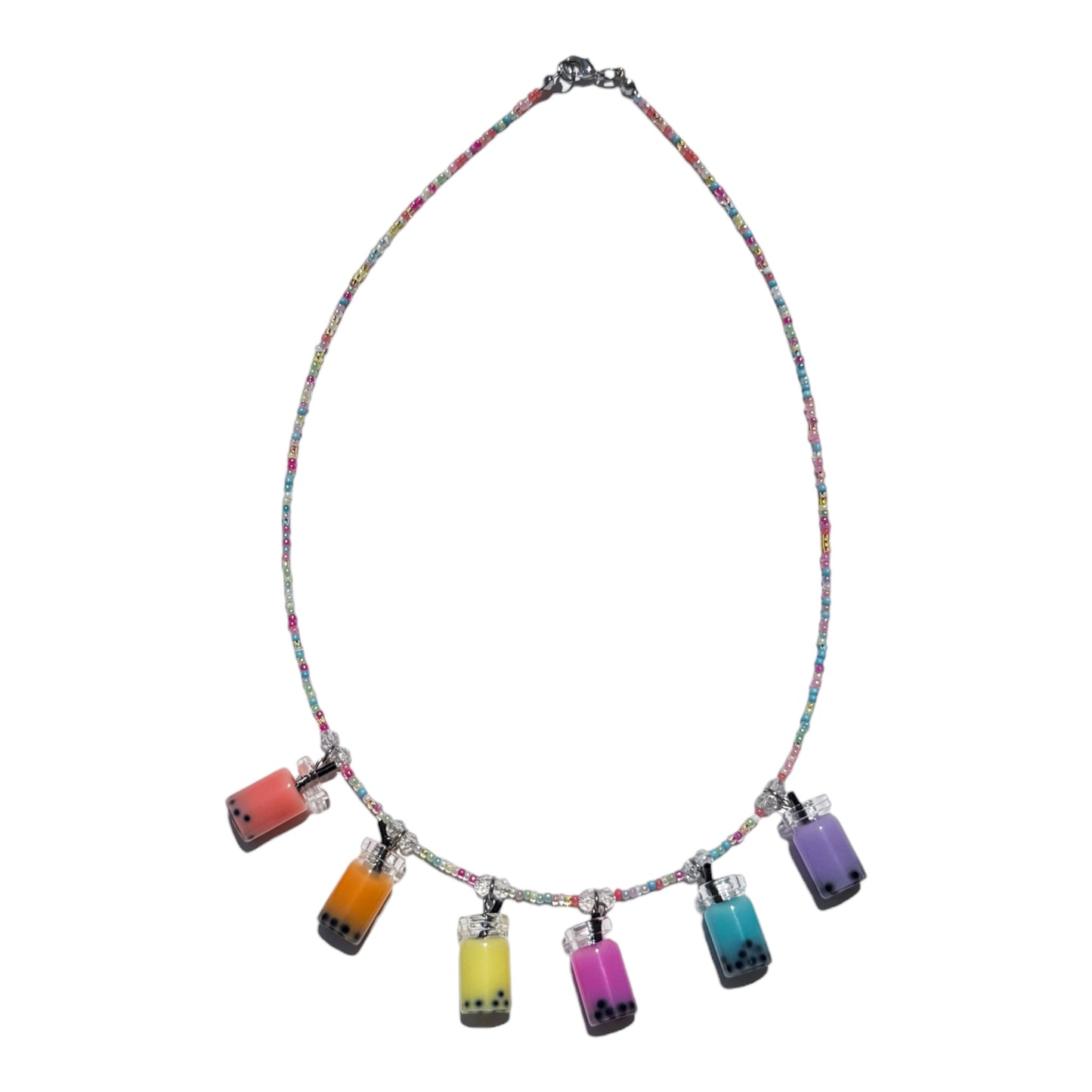 Collar Rainbow Boba 🍭🌈🧋