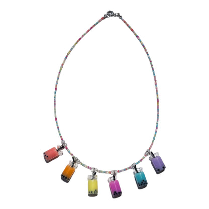 Collar Rainbow Boba 🍭🌈🧋
