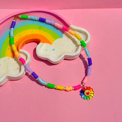 Collar Happy Rainbow