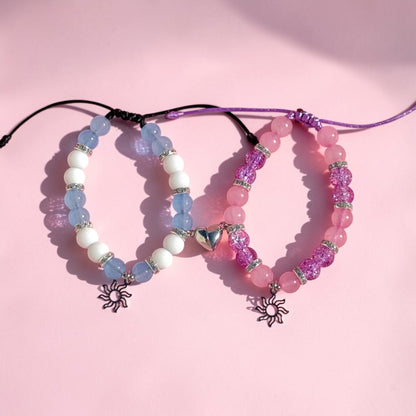 Set Pulseras de Rapunzel y Flynn