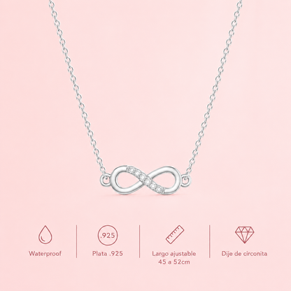 Collar Infinito Belly y Conrad
