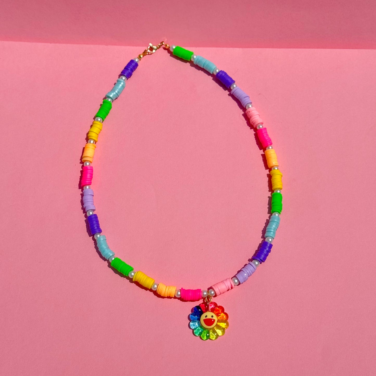 Collar Happy Rainbow