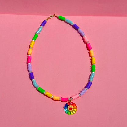 Collar Happy Rainbow