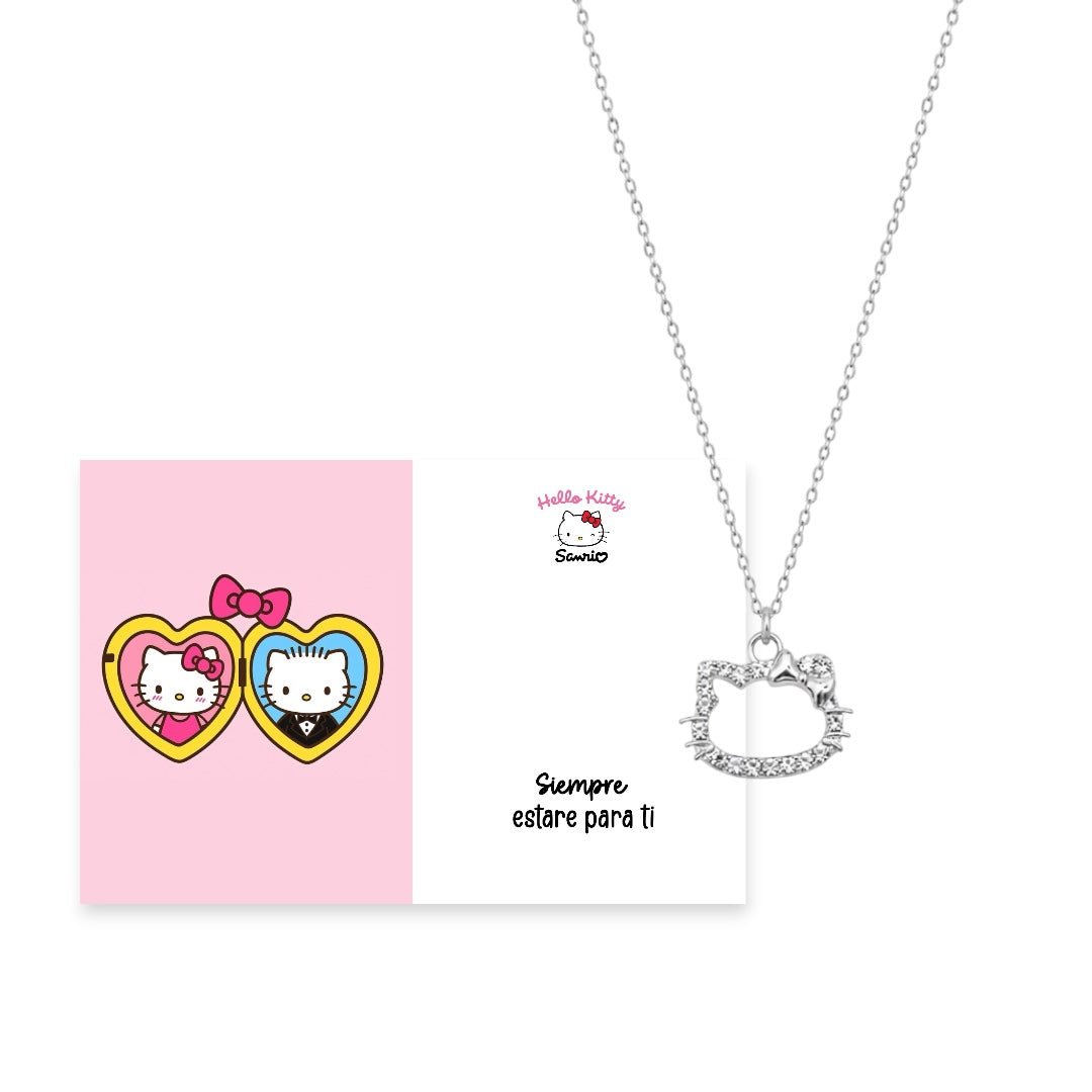 Cadena Hello kitty siempre estaré para ti