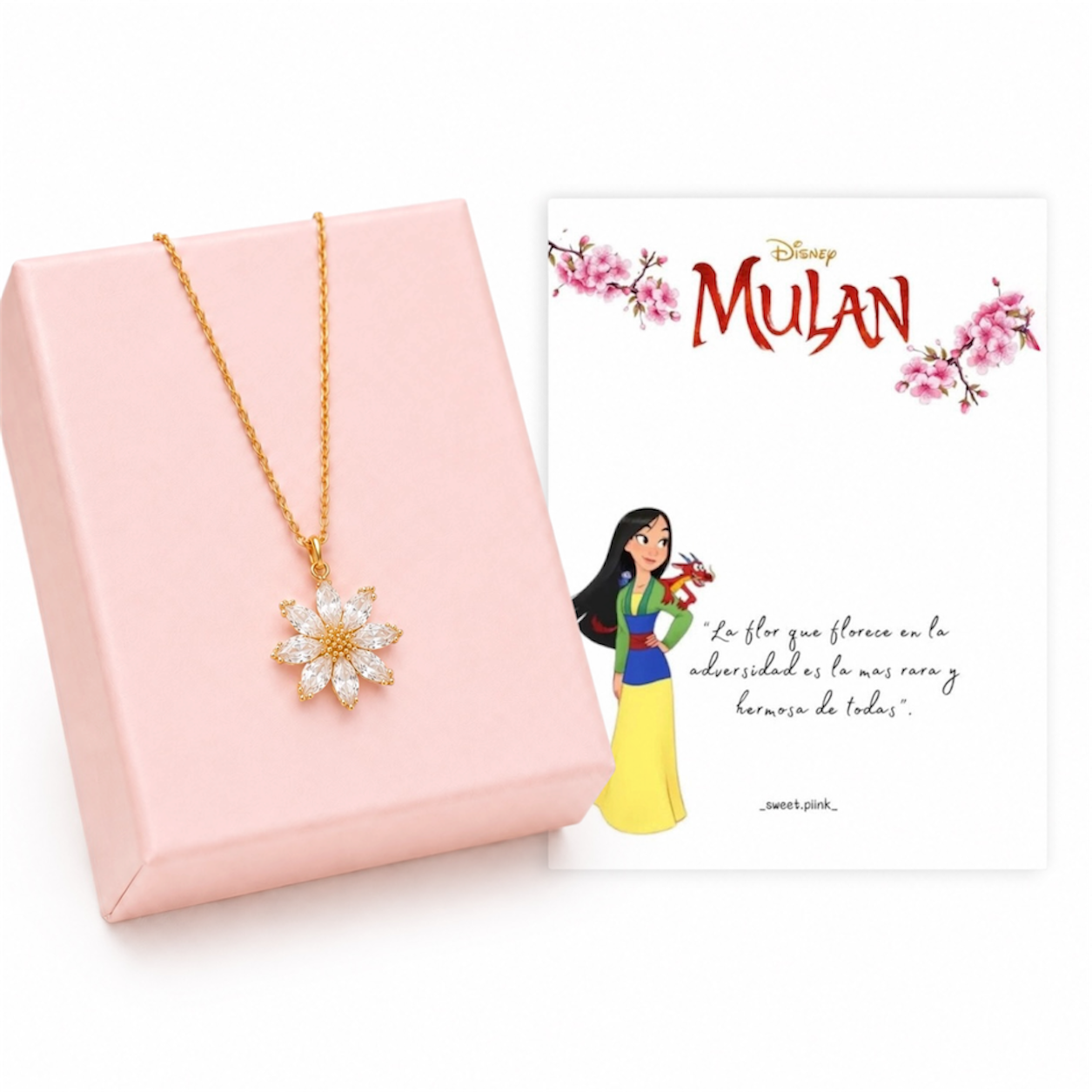 Cadena Princesa Mulan