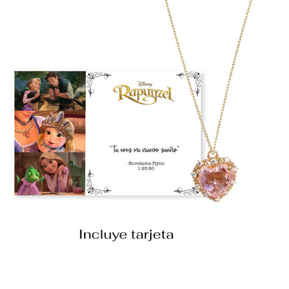 Collar Rapunzel “Tu eres mi nuevo sueño”