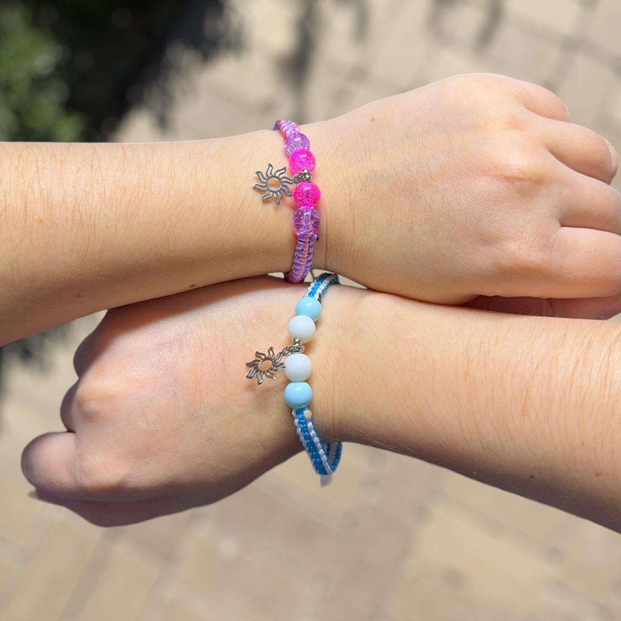 Duo Pulseras Rapunzel y Flyn