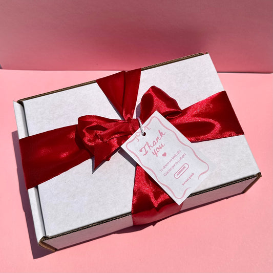 Caja de regalo rojo