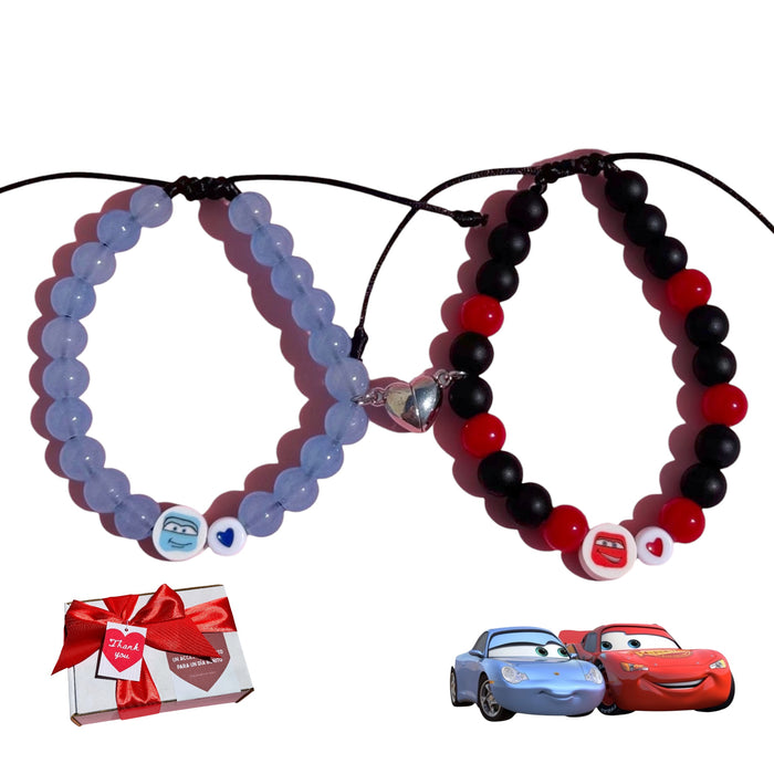 Set Pulseras Cars Para Parejas