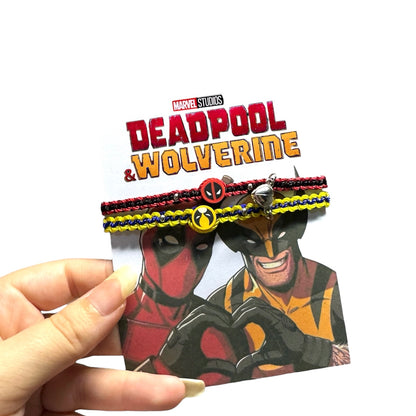 Duo Pulseras Deadpool y Wolverine