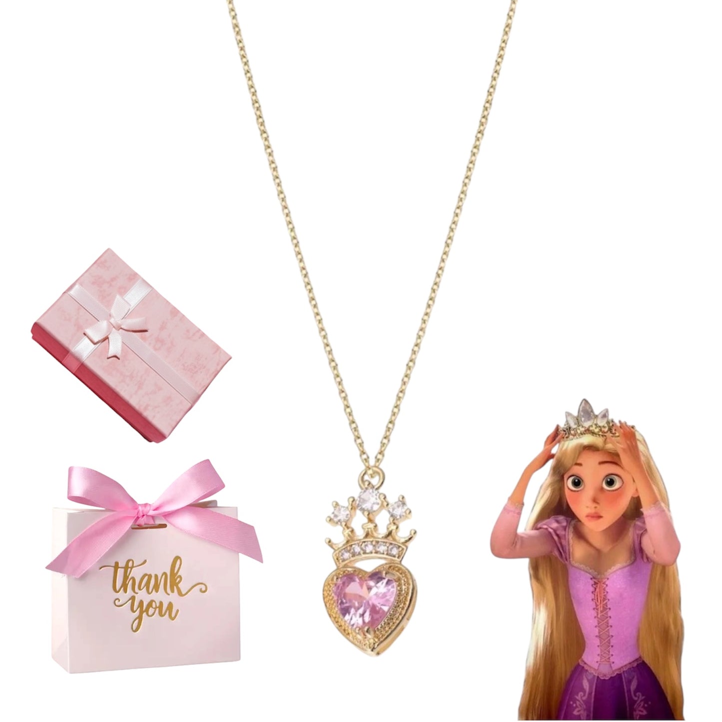 Collar Corona Rapunzel