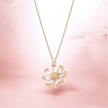 Collar girasol 21 de marzo+ bolsita de regalo