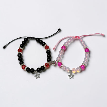 Set Pulseras Stars para parejas
